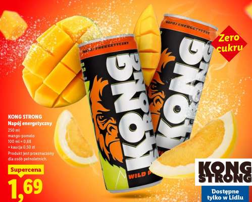 KONG STRONG Napój energetyczny