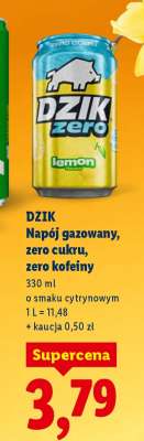 DZIK Zero Lemon