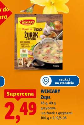 WINIARY Zupa