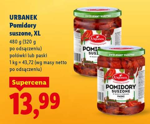 Urbanek Pomidory suszone, XL