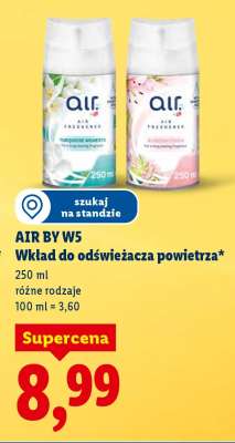 AIR BY W5 Wkład do odświeżacza powietrza