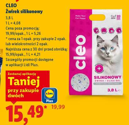 CLEO Żwirek silikonowy