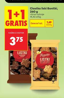 Ciastka liski Bonitki, 260 g