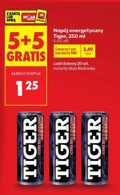 Napój energetyczny Tiger 250 ml