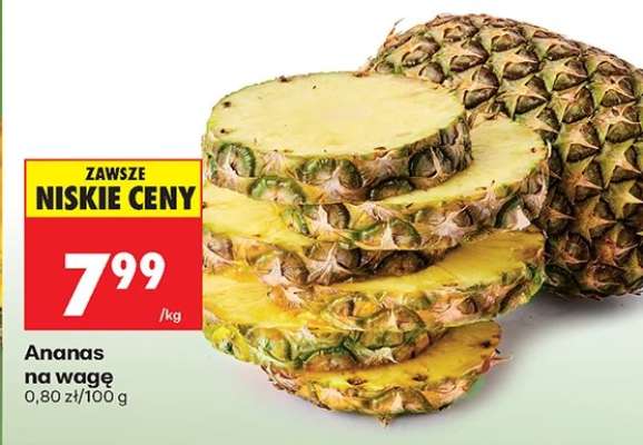 Ananas na wagę