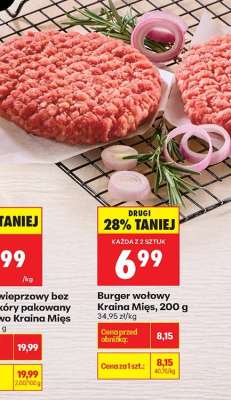 Burger wołowy Kraina Mięs 200 g