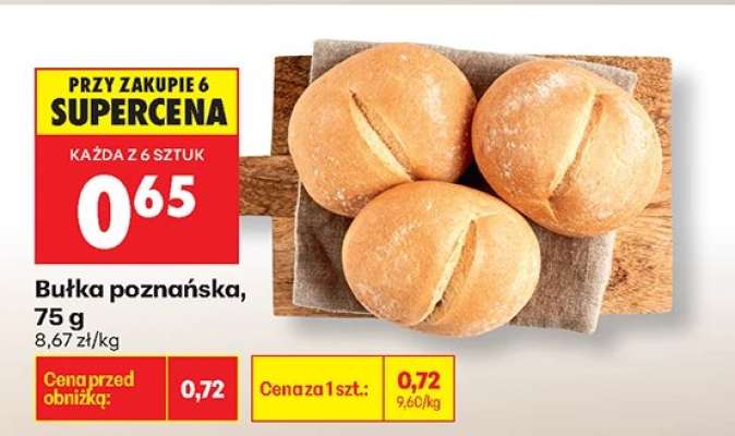 Bułka poznańska 75 g