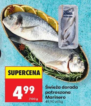 Świeża dorada patroszona Marinero