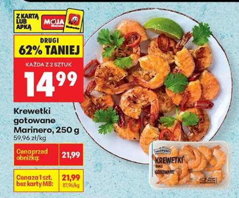 Krewetki gotowane Marinero 250 g