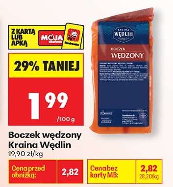 Boczek wędzony Kraina Wędlin