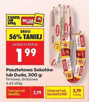 Pasztetowa Sokołów lub Duda, 300 g