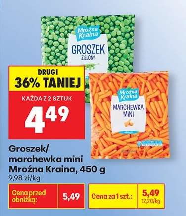 Groszek/ marchewka mini Mroźna Kraina, 450 g