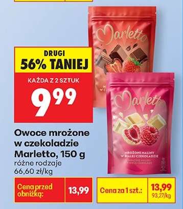 Owoce mrożone w czekoladzie Marletto, 150 g