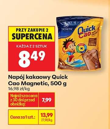 Napój kakaowy Quick Cao Magnetic 500 g