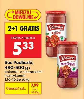 Sos Pudliszki, 480-500 g