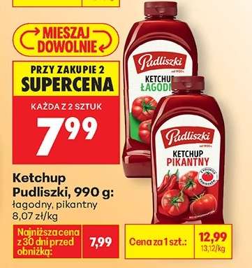Ketchup Pudliszki, 990 g