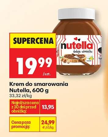 Krem do smarowania Nutella , 600 g