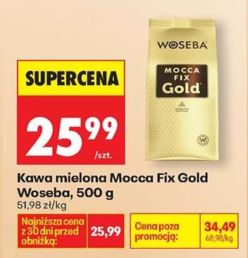 Kawa mielona Mocca Fix Gold Woseba 500 g