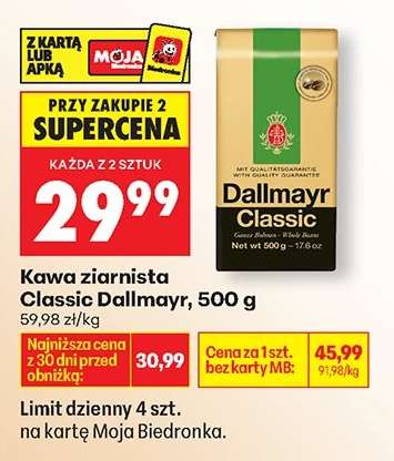 Kawa ziarnista Classic Dallmayr, 500 g