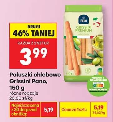 Paluszki chlebowe Grissini Pano, 150 g