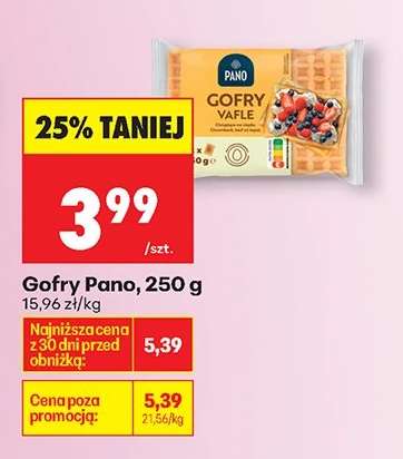 Gofry Pano, 250 g