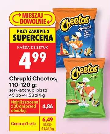 Chrupki Cheetos, 110-120 g