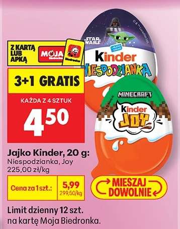 Jajko Kinder, 20 g