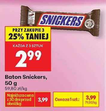 Baton Snickers, 50 g