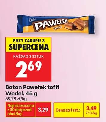 Baton Pawełek toffi
