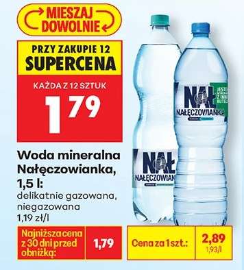 Woda mineralna Nałęczowianka, 1,5 l