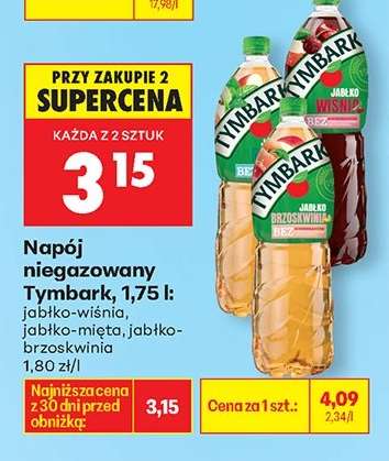 Napój niegazowany Tymbark 1,75 l