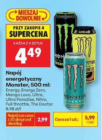 Napój energetyczny Monster 500 ml