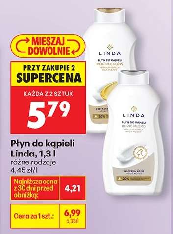 Płyn do kąpieli Linda, 1,3 l