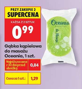 Gąbka kąpielowa do masażu Oceania , 1 szt