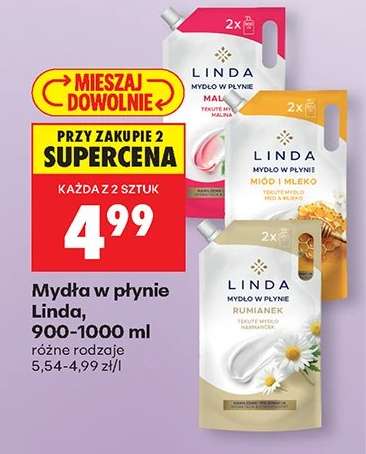 Mydła w płynie Linda