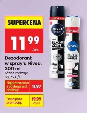 Dezodorant w spray'u NIVEA , 200 ml