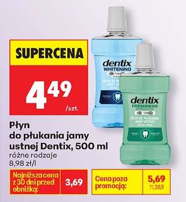 Płyn do płukania jamy ustnej Dentix, 500 ml