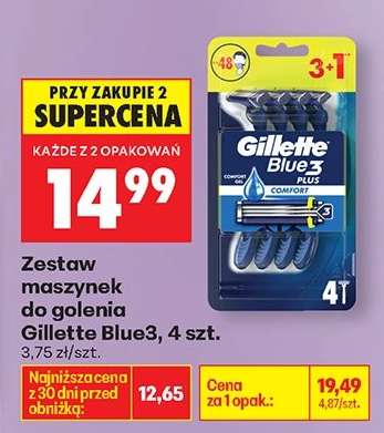 Zestaw maszynek do golenia Gillette Blue3, 4 szt.