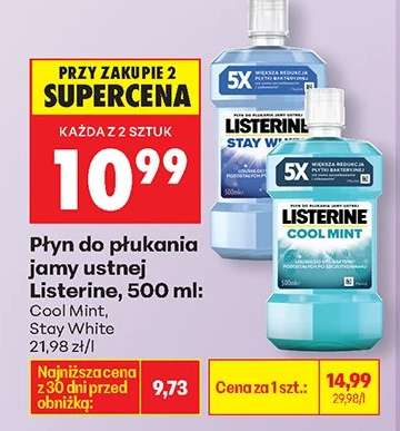 Płyn do płukania jamy ustnej Listerine 500 ml