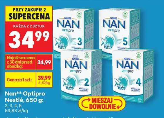 Nan Optipro Nestlé 650 g :