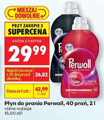 Płyn do prania Perwoll, 40 prań, 2 l