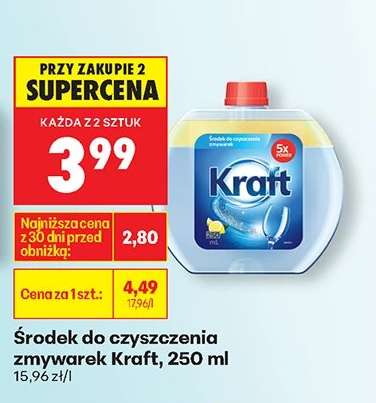 Środek do czyszczenia zmywarek Kraft 250 ml