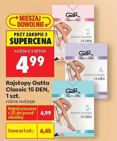 Rajstopy Gatta Classic 15 DEN, 1 szt.