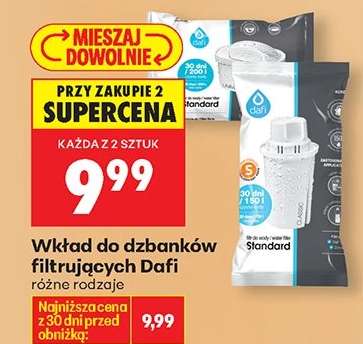 Wkład do dzbanków filtrujących Dafi