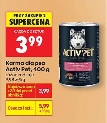 Karma dla psa Activ Pet, 400 g