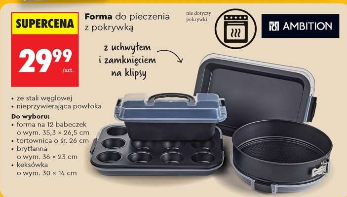 Forma do pieczenia z pokrywką