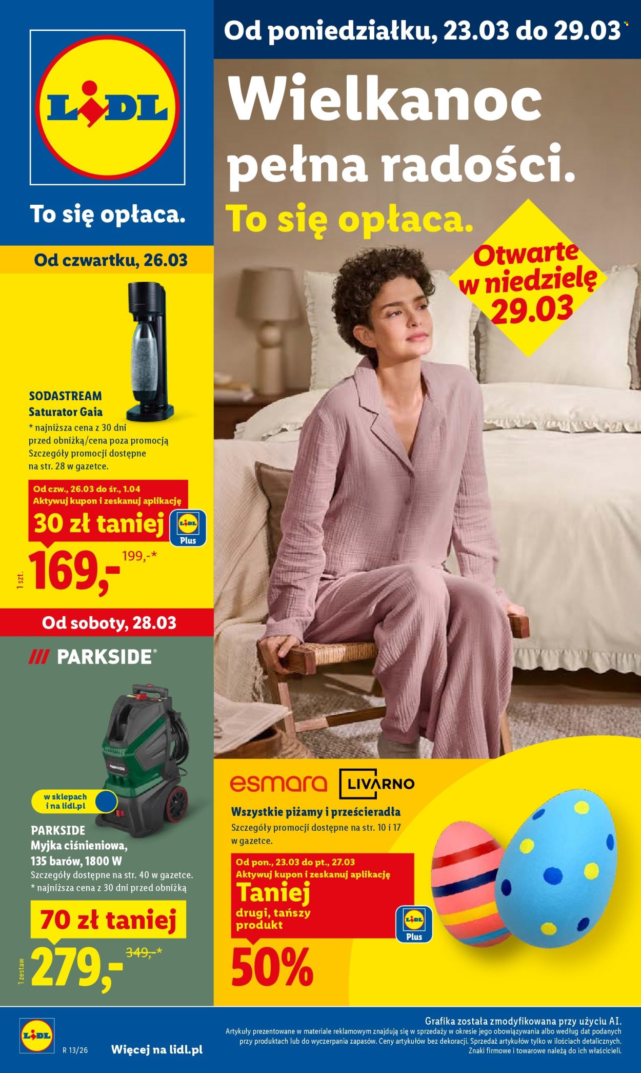 Gazetka Lidl - 23.03.2026 - 29.03.2026. Strona 1