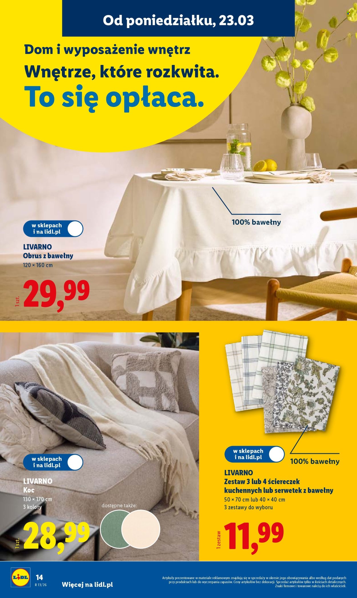 Gazetka Lidl - 23.03.2026 - 29.03.2026. Strona 14