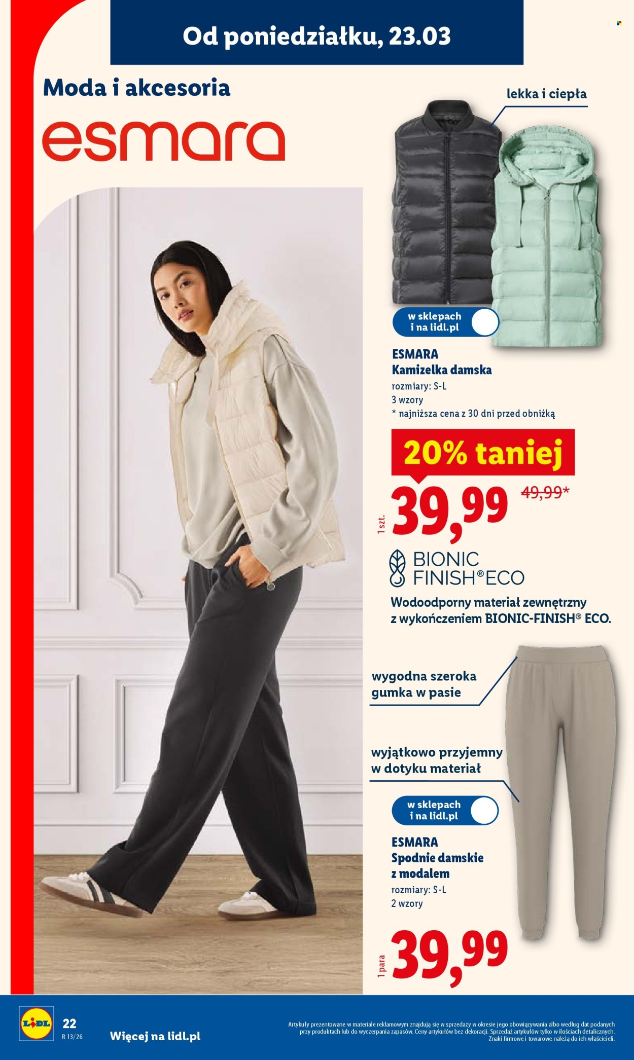 Gazetka Lidl - 23.03.2026 - 29.03.2026. Strona 22