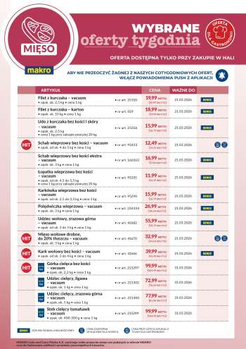 Gazetka Makro - 16.03.2026 - 21.03.2026.